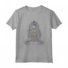 Meditazione dei Chakra - Maglietta Yoga per l'Allineamento Spirituale - Design Boho Hippie