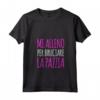 Donna Magliette Divertenti Palestra Fitness Pazzia Frasi Ironiche - Maglietta con Collo a V per Allenamenti - Ideale Regalo per Amanti della Palestra