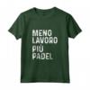 Padel Divertente Meno Lavoro Canotta - Leggera e Comoda per le Partite - Acquista Online Top da Padel