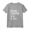 Padel Divertente Meno Lavoro Canotta - Leggera e Comoda per le Partite - Acquista Online Top da Padel