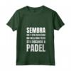 Donna Padel - Maglietta con Frase Divertente 'Sembra che ti stia ascoltando' - Abbigliamento Sportivo di Qualità