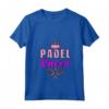 Donna Padel Queen Ragazze Maglietta con Collo a V - Leggera e alla Moda per il Padel - Acquista Online