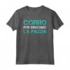 Magliette Uomo Manica Corta Divertenti Corsa E Pazzia - T-Shirt Fitness Originali per Palestra - Marca HapTiger