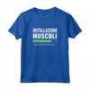 Installazione Muscoli - Maglietta Divertente per Allenamento in Palestra - Leggera e Taglio Classico