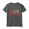 Divertente Evoluzione Retrò del Calcio - Maglietta Evoluzione del Calcio - Regalo per Amanti del Calcio - Ideale per Natale o Compleanno