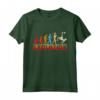 Divertente Evoluzione Retrò del Calcio - Maglietta Evoluzione del Calcio - Regalo per Amanti del Calcio - Ideale per Natale o Compleanno