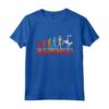Divertente Evoluzione Retrò del Calcio - Maglietta Evoluzione del Calcio - Regalo per Amanti del Calcio - Ideale per Natale o Compleanno