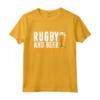 Birra Rugby Bere Alcool Sport Calcio - Regalo Maglietta per Appassionati di Sport - Ideale per Natale e Compleanno