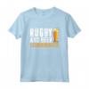Birra Rugby Bere Alcool Sport Calcio - Regalo Maglietta per Appassionati di Sport - Ideale per Natale e Compleanno