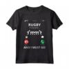 Maglietta da rugby divertente regalo - Scrum Down and Get Dirty - Ideale per Compleanno o Natale