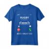 Maglietta da rugby divertente regalo - Scrum Down and Get Dirty - Ideale per Compleanno o Natale