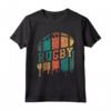 Giocatore di Rugby Vintage Retrò - Maglietta Rugby Fan e Coach - Design Esclusivo per Regalo Compleanno o Natale