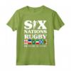 Rugby 6 Nazioni Inghilterra Francia Irlanda Italia Scozia Galles - Maglietta Supporter Squadre Nazionali di Rugby
