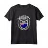 Nuova Zelanda Rugby Ingranaggio Bandiera Vintage Sport Maglietta - Ideale Regalo per gli Amanti del Rugby