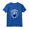 Nuova Zelanda Rugby Ingranaggio Bandiera Vintage Sport Maglietta - Ideale Regalo per gli Amanti del Rugby