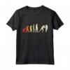 Rugby Evolution - Giocatore Sport Team Maglietta - Ideale come Regalo per Appassionati di Rugby - Design Retro Evolution