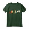 Rugby Evolution - Giocatore Sport Team Maglietta - Ideale come Regalo per Appassionati di Rugby - Design Retro Evolution