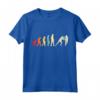 Rugby Evolution - Giocatore Sport Team Maglietta - Ideale come Regalo per Appassionati di Rugby - Design Retro Evolution