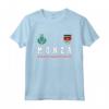 Monza Sport/Calcio Jersey Bandiera Calcio Maglietta - Orgoglio Nazionale e Stemma - Ideale come Regalo Souvenir
