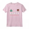 Monza Sport/Calcio Jersey Bandiera Calcio Maglietta - Orgoglio Nazionale e Stemma - Ideale come Regalo Souvenir