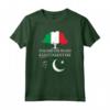 Italiano Coltivato con Radici Pakistane - Pakistan Maglietta per Mostrare l'Orgoglio dell'Eredità - Ideale per Compleanni e Feste Culturali