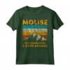 HapTiger Vintage Maglietta - Il Molise Sta Chiamando e Devo Andare - Ideale per Tifosi e Amanti della Montagna - Regalo Speciale per Ogni Occasione