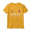 Genoa Sport/Calcio Jersey Tee Bandiera Calcio Maglietta - Orgoglio Nazionale Italia - Ideale come Regalo Souvenir