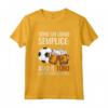 Sono un uomo semplice amo il Toro - Maglietta Tifoso Torino FC - Ideale come Regalo Calcio