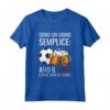 Sono un uomo semplice amo il Toro - Maglietta Tifoso Torino FC - Ideale come Regalo Calcio