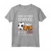 Sono un uomo semplice amo il Toro - Maglietta Tifoso Torino FC - Ideale come Regalo Calcio