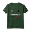 Maglia Sportiva Valle d'Aosta Calcio Tee Bandiera - Orgoglio Nazionale Tees Regione Italiana - Souvenir Calcio Futbal