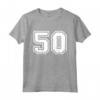 Regalo Sportivo Numero #50 della Maglia della Squadra - Maglietta Personalizzata per Appassionati di Sport