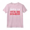Dura Vita Da Bomber - Maglietta Uomo Regalo Calcio Divertente - Ideale per Compleanno - Marca HapTiger
