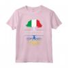 Italiano coltivato con radici ucraine - Ucraina Maglietta Orgoglio Italo-Ucraino - Regalo Personalizzato per Famiglia e Sportivi