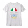 Italiano coltivato con radici ucraine - Ucraina Maglietta Orgoglio Italo-Ucraino - Regalo Personalizzato per Famiglia e Sportivi