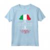 Italiano coltivato con radici Polacche - Polonia Maglietta per Orgoglio della Discendenza Mista - Regalo Unico per la Famiglia