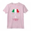 Italiano coltivato con radici Polacche - Polonia Maglietta per Orgoglio della Discendenza Mista - Regalo Unico per la Famiglia