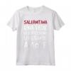 Maglietta Salerno Fede Passione Regalo Tifoso Salernitana - Tee Shirt Calcio con Scritte Divertenti - Idea Regalo per Uomo, Ragazzo, Bambino