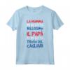 Magliette Uomo Manica Corta Calcio - Tifoso Cagliari - Maglietta Frase Divertente - Marca HapTiger