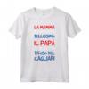Magliette Uomo Manica Corta Calcio - Tifoso Cagliari - Maglietta Frase Divertente - Marca HapTiger
