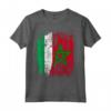 MAROCCO ITALIA Bandiera Amicizia - Leggera Maglietta con Taglio Classico - Ideale per Mostrare l'Apprezzamento