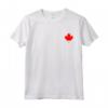 HapTiger Foglia d'Acero Canada Flag Uomo Donna Maglietta - Ideale per Tifosi della Squadra Nazionale di Calcio e Hockey