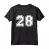 Regalo Sportivo Numero #28 della Maglia della Squadra - Ideale per Tifosi appassionati di Sport