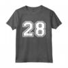 Regalo Sportivo Numero #28 della Maglia della Squadra - Ideale per Tifosi appassionati di Sport