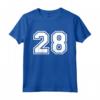 Regalo Sportivo Numero #28 della Maglia della Squadra - Ideale per Tifosi appassionati di Sport
