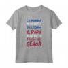 Magliette Uomo Manica Corta Calcio - Tifoso Del Genoa - Maglietta con Frase Divertente - Marca HapTiger