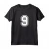 Regalo Sportivo Numero 9 della Maglia della Squadra - Maglietta Eccellente per gli Amanti dello Sport