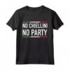 No Chiellini No Party Italia 2021 Jersey Design Maglietta - Idea Regalo Italiana per Compleanno - Maglia Calcio Italia Bandiera Italiana.