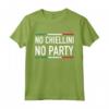 No Chiellini No Party Italia 2021 Jersey Design Maglietta - Idea Regalo Italiana per Compleanno - Maglia Calcio Italia Bandiera Italiana.