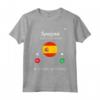 Spagna Sta Chiamando E Devo Andare - Maglietta con Bandiera Spagna - Regalo Ideale per gli Appassionati di Viaggi